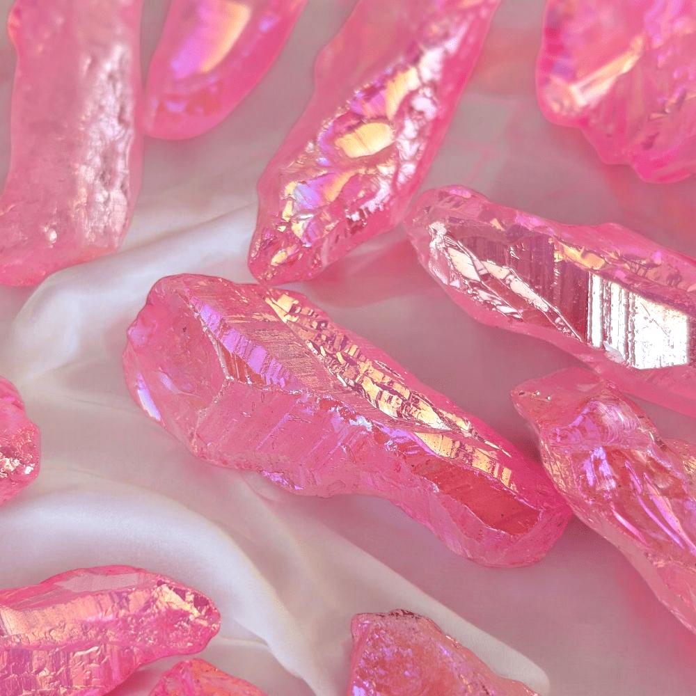 Emotional healing pink crystal