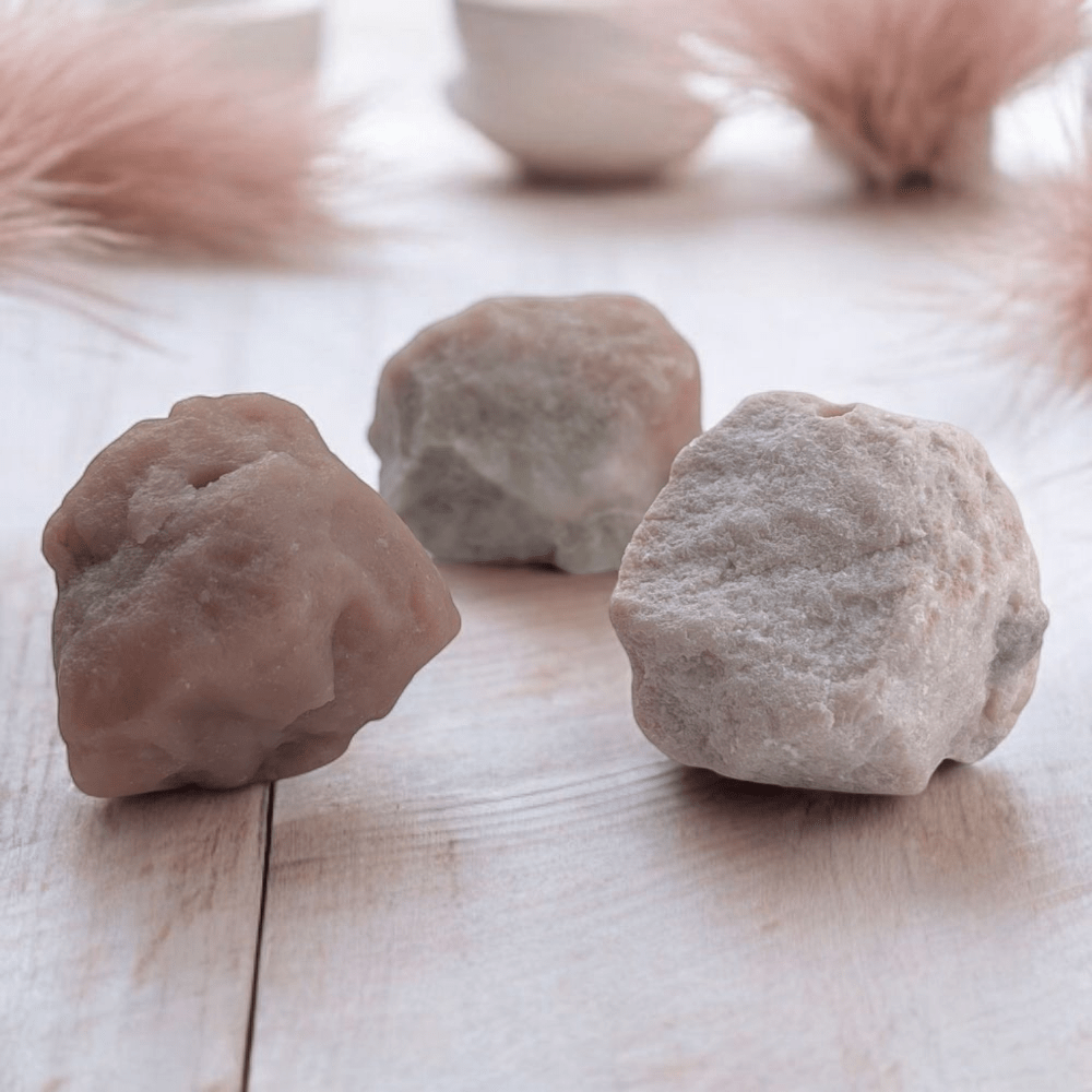 Raw crystal incense holder for inner peace