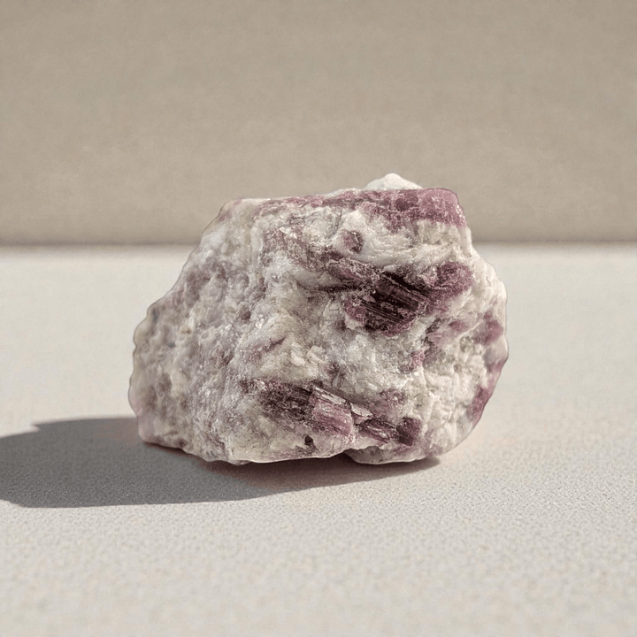 pink tourmaline is a Heart chakra crystal available at zen collection crystal store in barrie