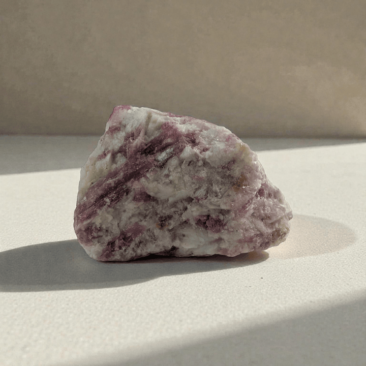 pink tourmaline is a Heart chakra crystal available at zen collection crystal store in barrie