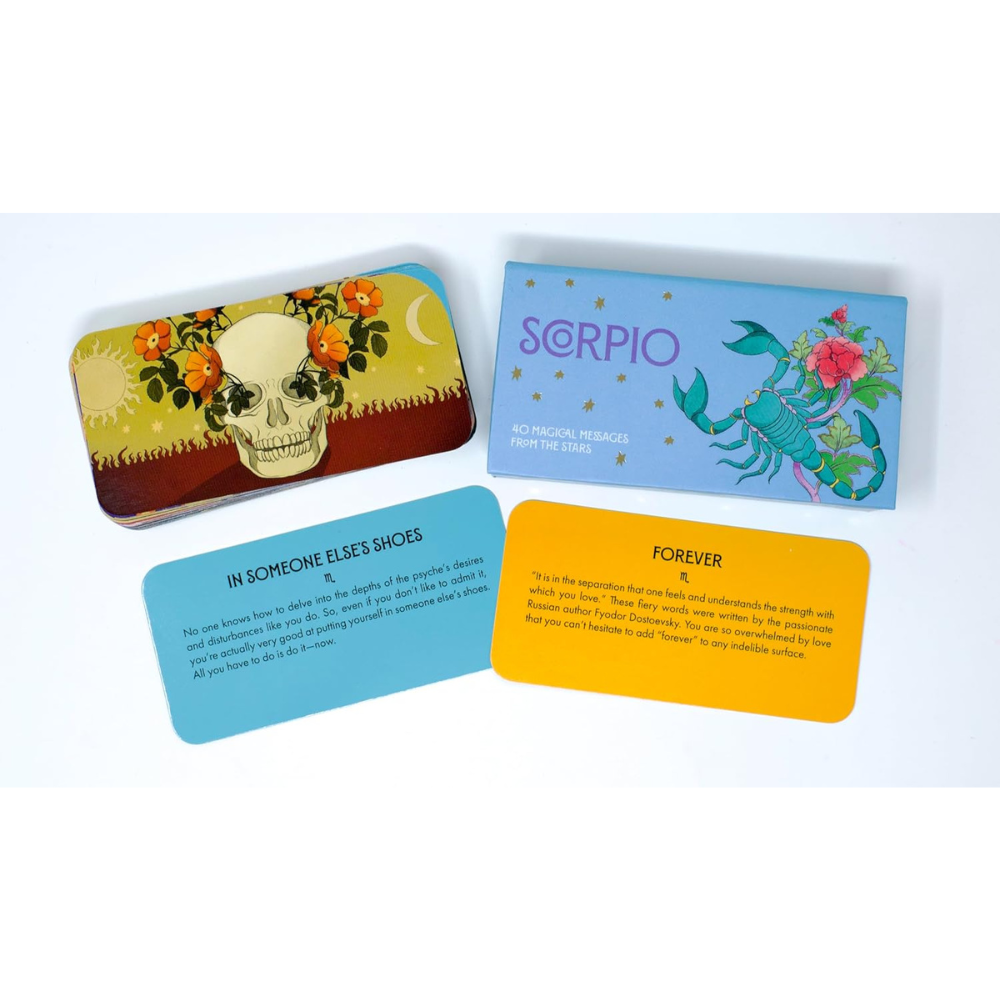 scorpio astrology cards