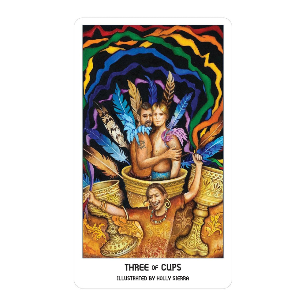 Pride Flag Rainbow Card Included in Pride Tarot Deck