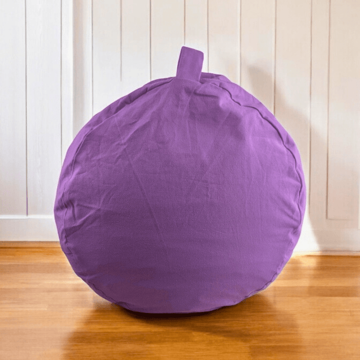Purple Meditation Cushion for yoga and mindfulness