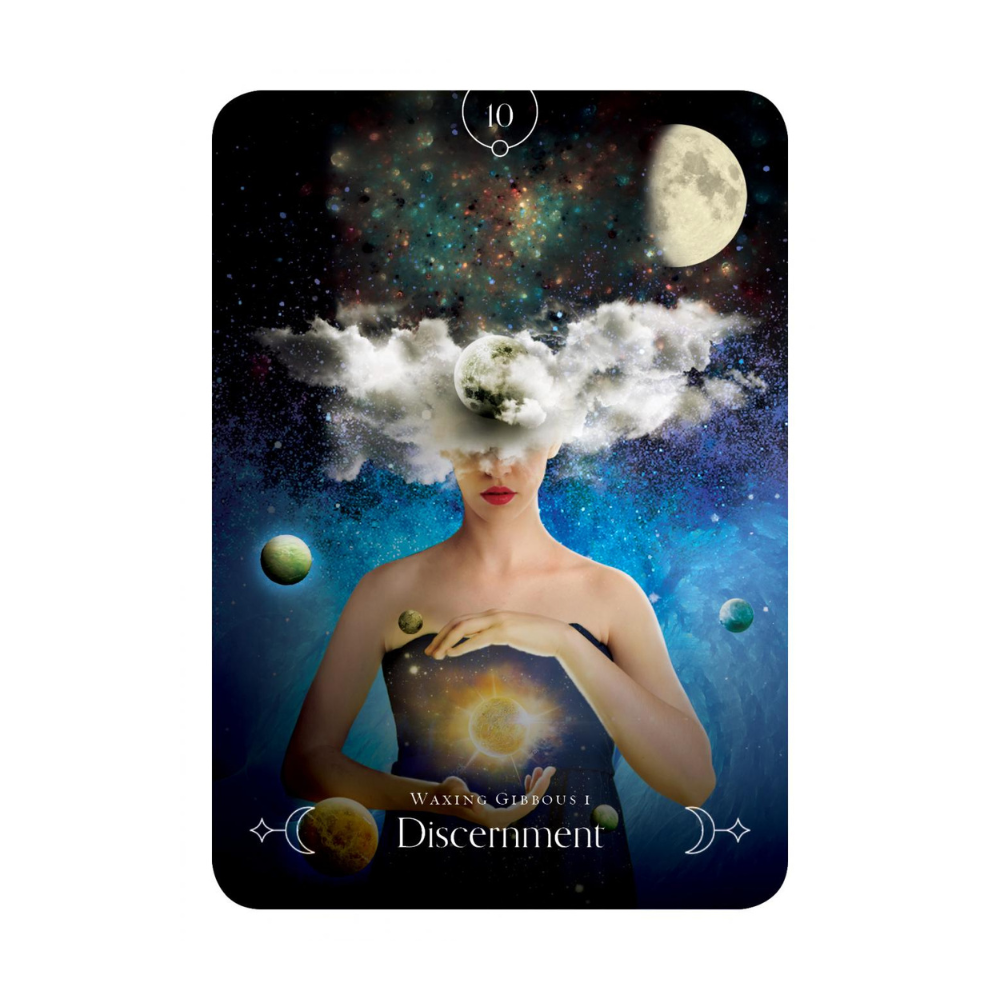 Queen of the Moon Oracle with 112-Page Guidebook for Spiritual Growth