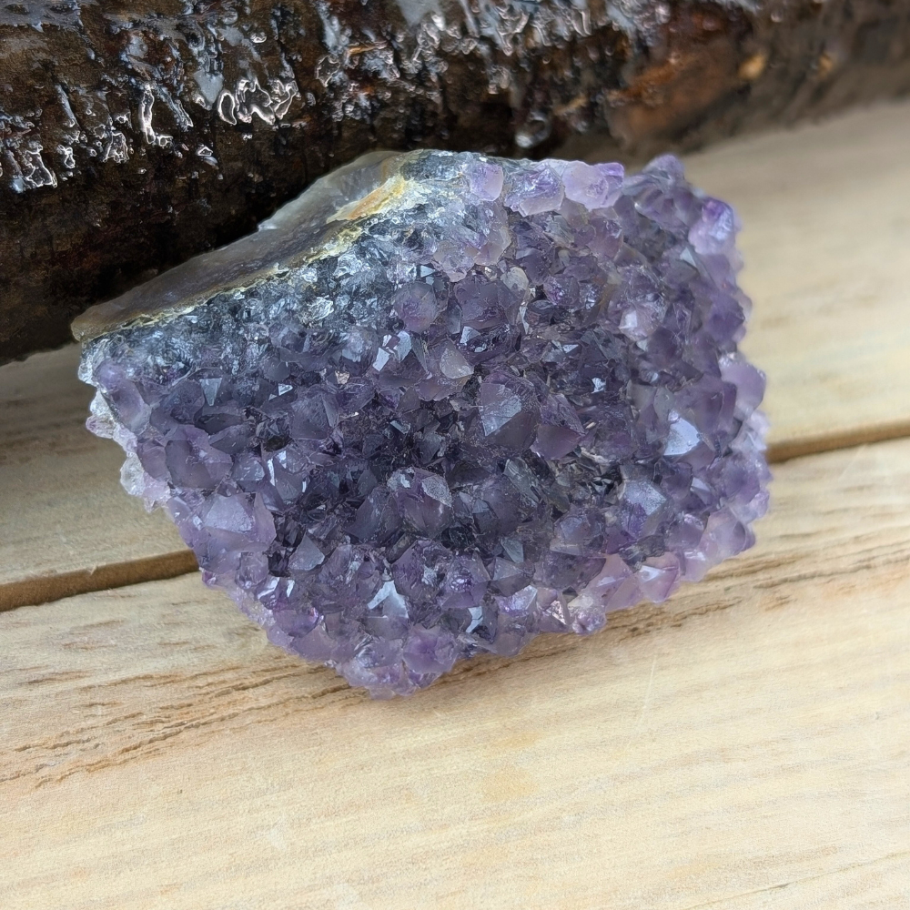 Rainbow Amethyst crystal for emotional balance and spiritual clarity