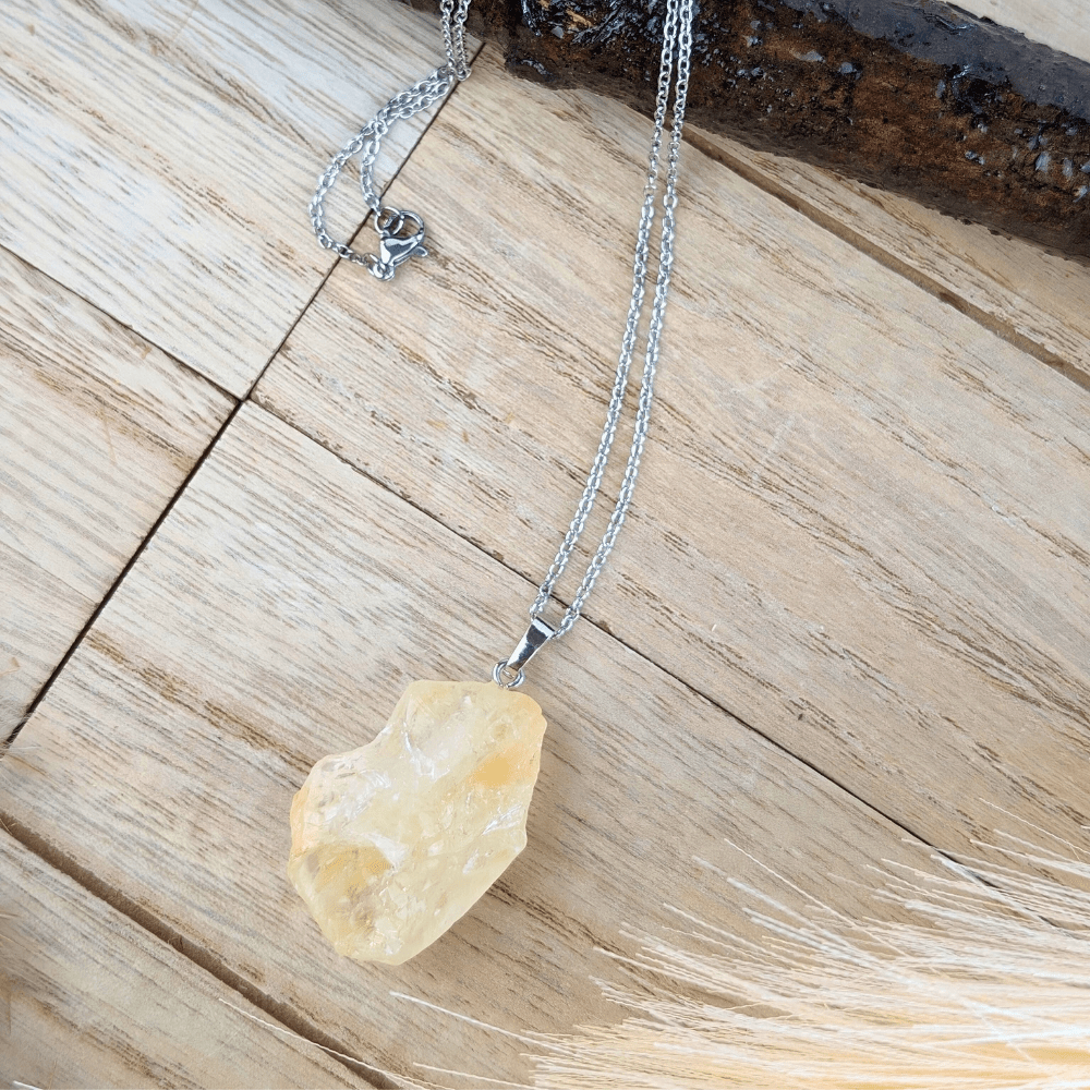 Healing Crystal Necklace for Prosperity and Joy