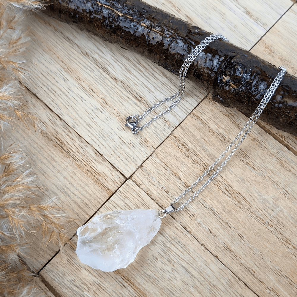 Healing Crystal Necklace for Spiritual Clarity