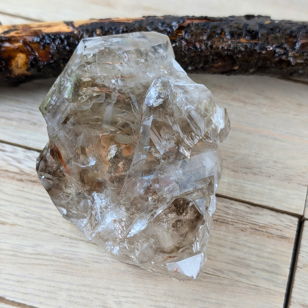 Raw Smoky Quartz for energy clearing and emotional balance