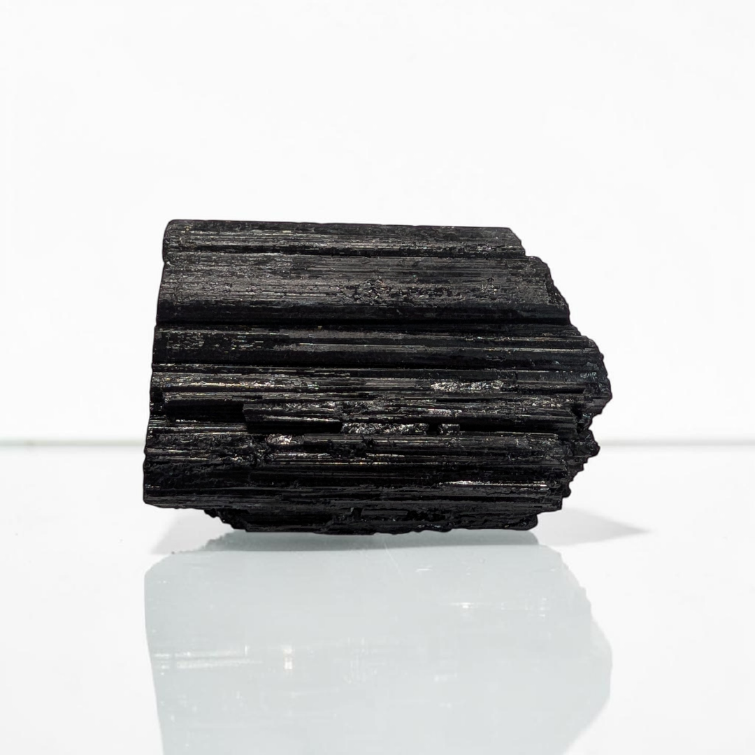black stone for protection and crystal for the root chakra. Use for shadow and energy work. Find black tourmaline crystals in-store or online now at Zen Collection Metaphysical Store Canada