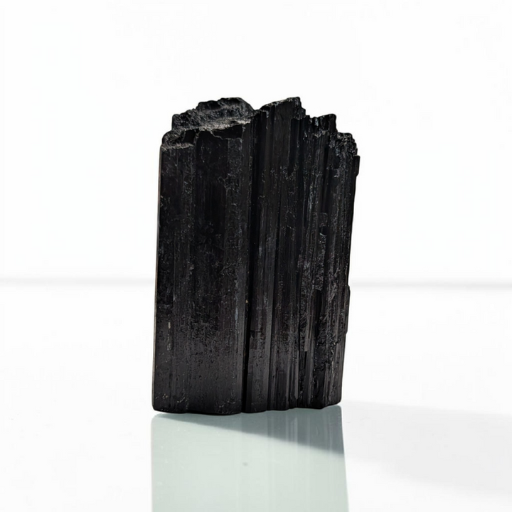 black stone for protection and crystal for the root chakra. Use for shadow and energy work. Find black tourmaline crystals in-store or online now at Zen Collection Metaphysical Store Canada