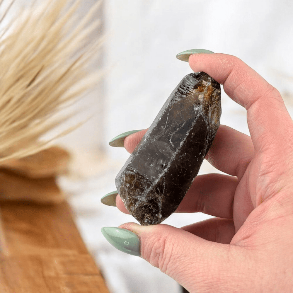 Smoky Quartz crystal for inward focus and clarity