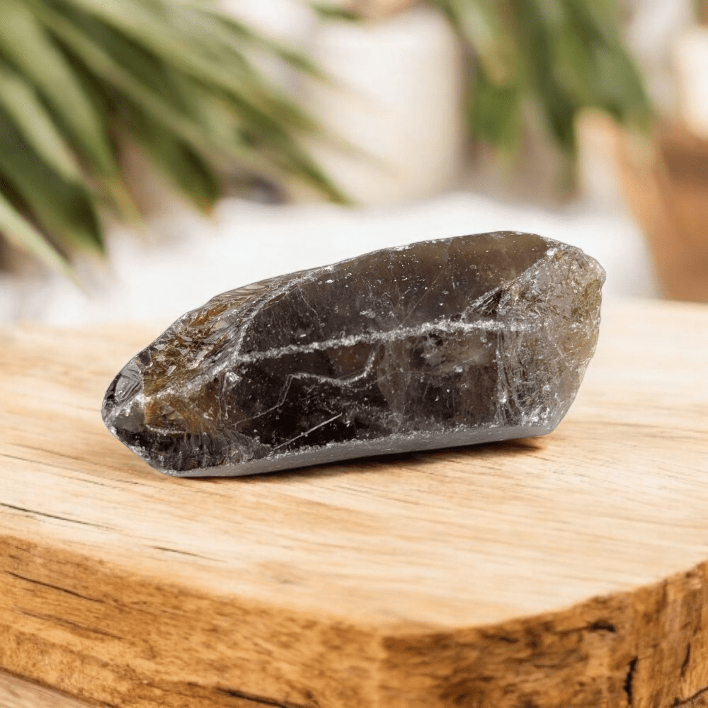 Raw Smoky Quartz with natural inclusions