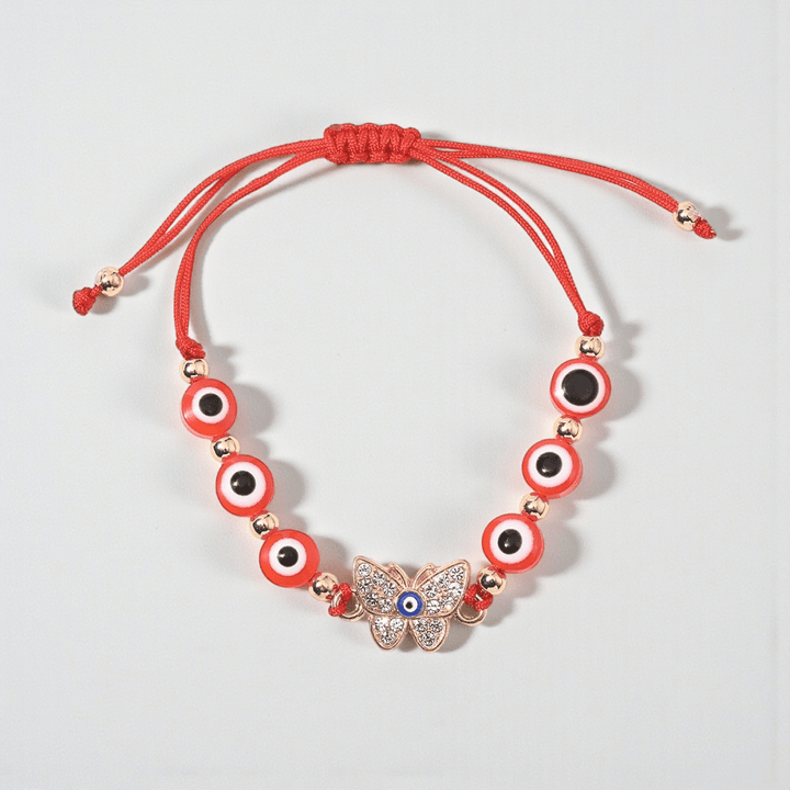 Red evil eye bracelet for confidence and protection available at zen collection metaphysical stores in barrie. Shop in-store or online