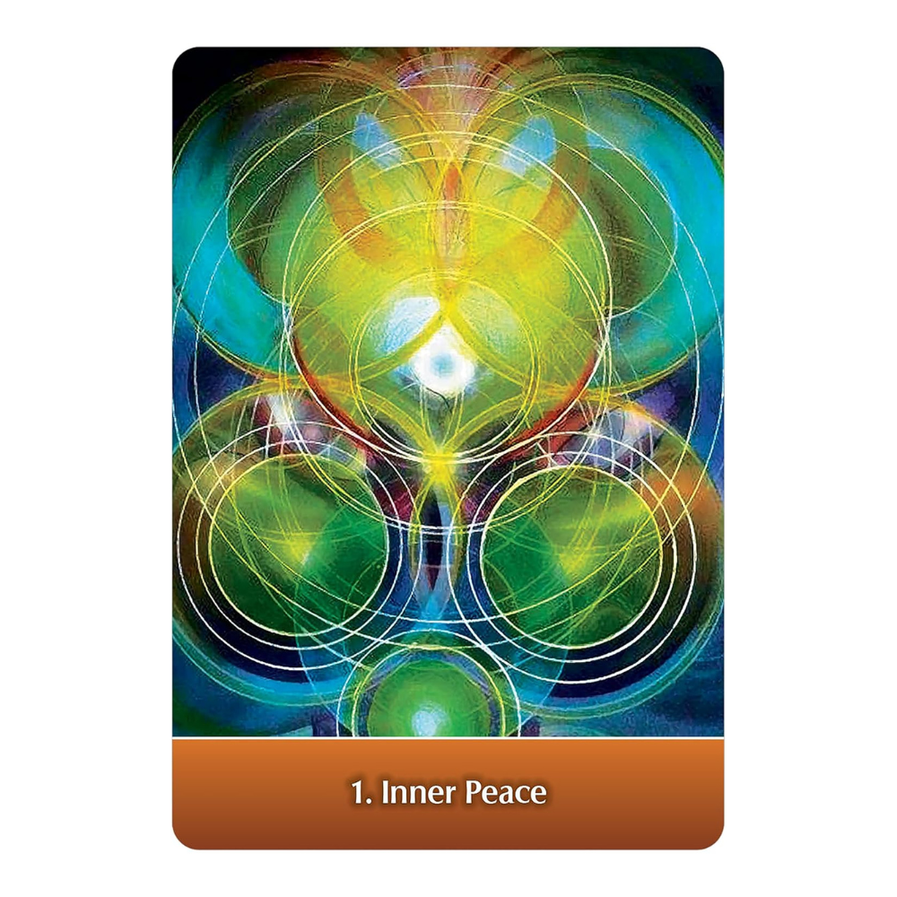 Reiki Oracle Deck Divided by Color Suits for Healing