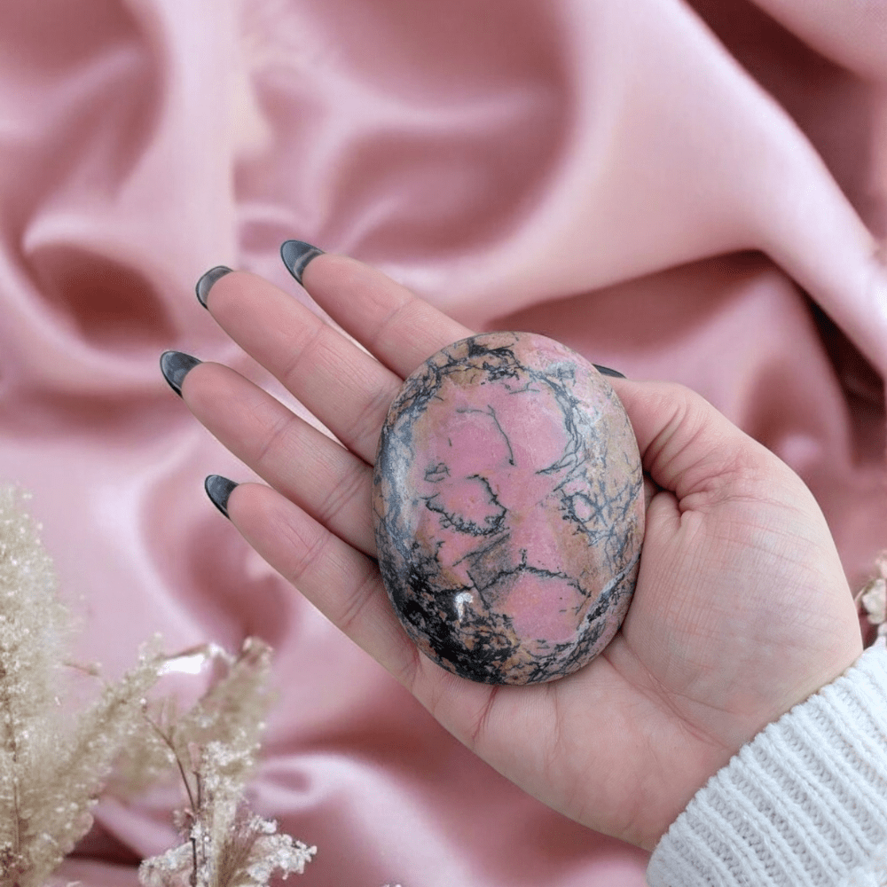 The Stone of Compassion Rhodonite for self-forgiveness