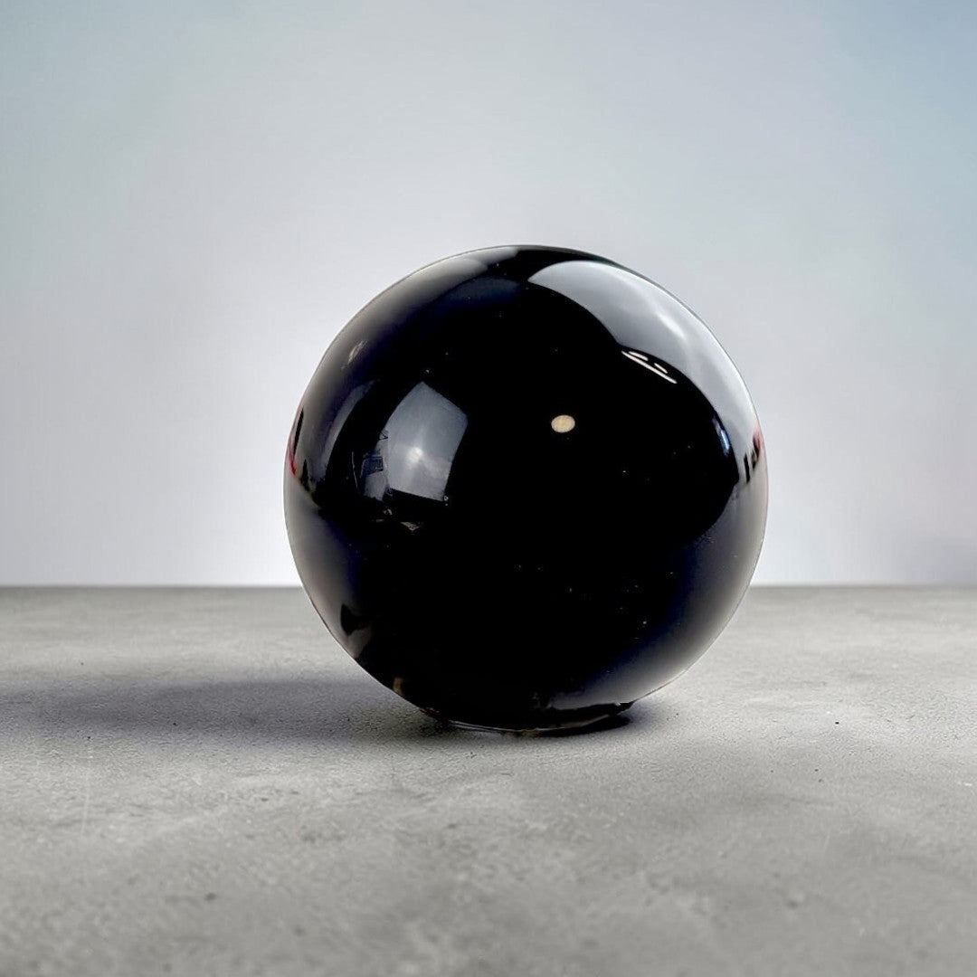 Root Chakra Crystals - Black Obsidian Crystal Sphere available at zen collection metaphysical supply store in Barrie
