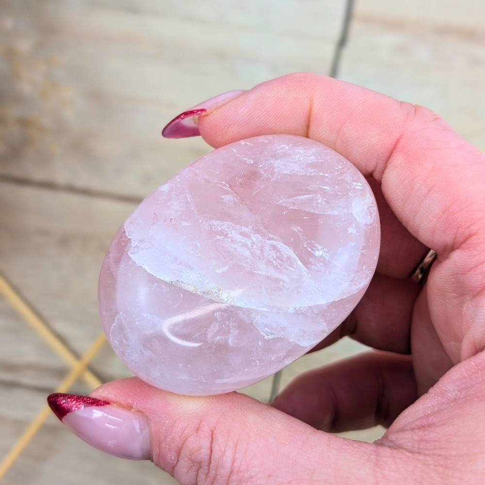 Zen Collection’s rose quartz crystal for heart-centered healing and inner peace.