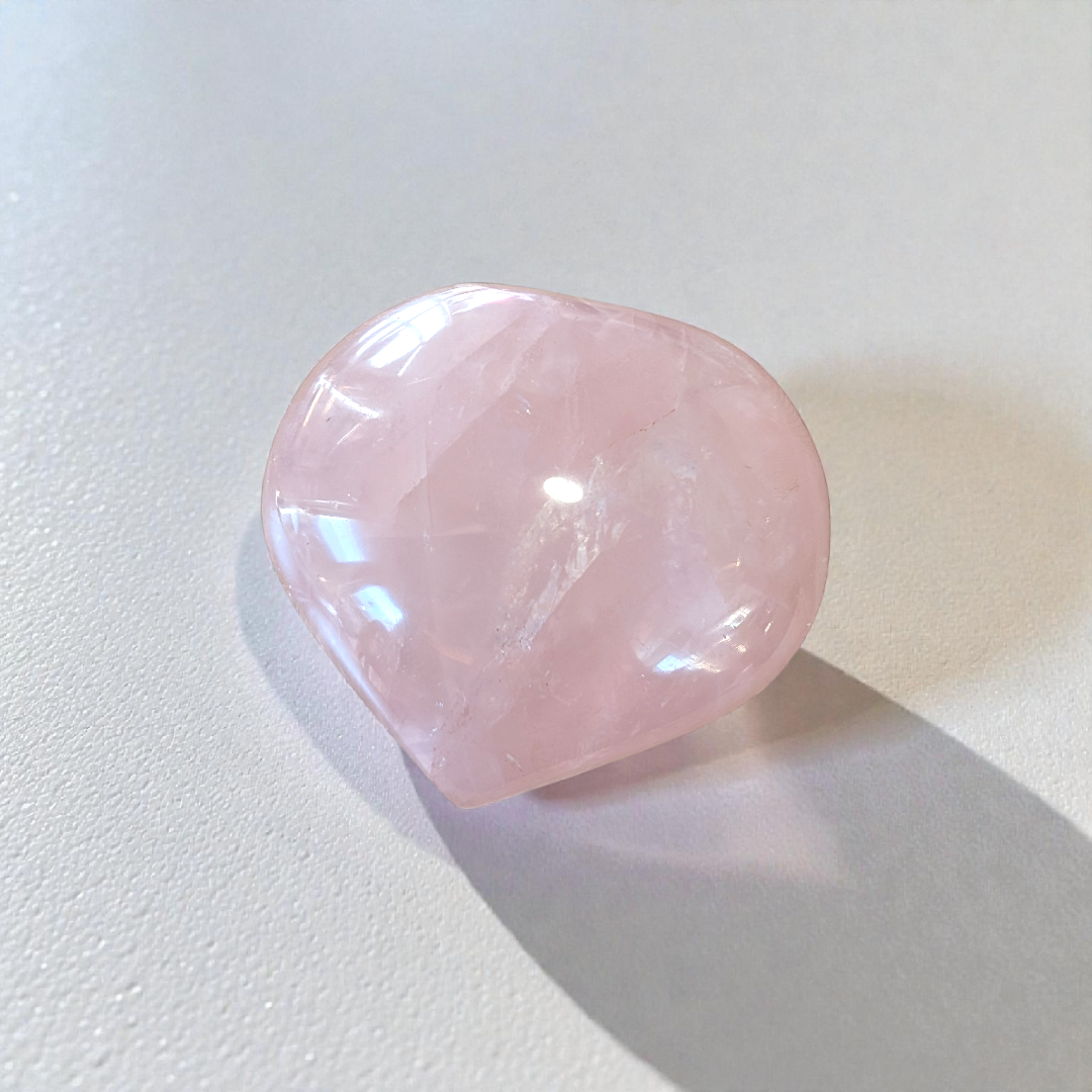 Rose Quartz Heart for Self-Love from Zen Collection to open the heart chakra.