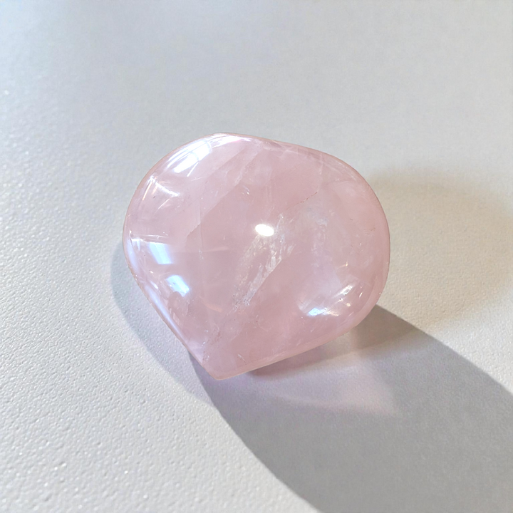 Rose Quartz Heart for Self-Love from Zen Collection to open the heart chakra.