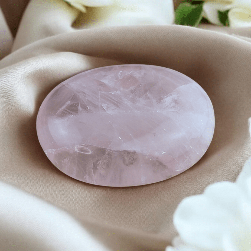 Rose Quartz stone for love and compassion