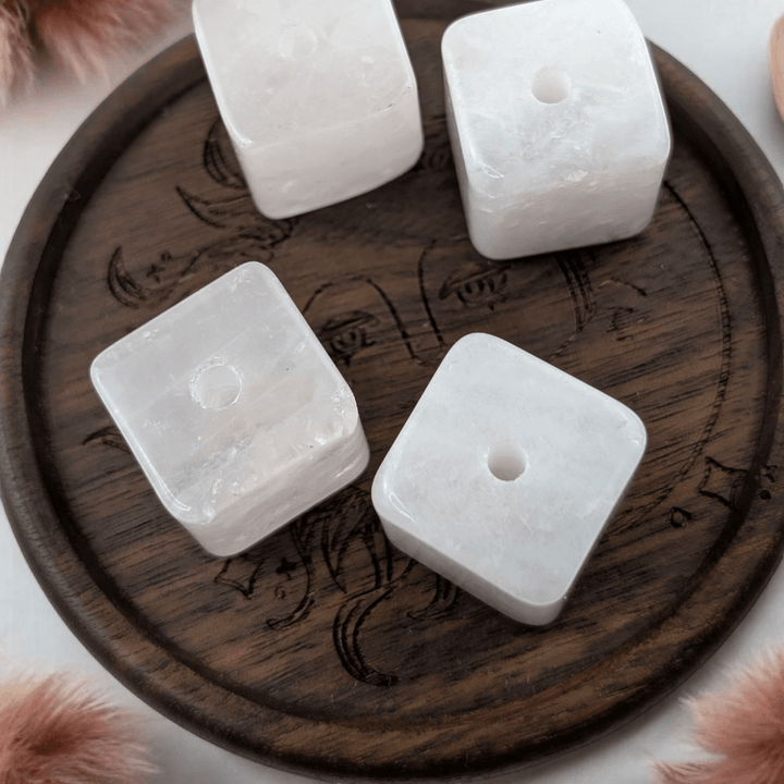 Crystal incense cube for peace and love