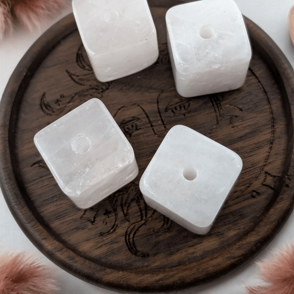 Crystal incense cube for peace and love