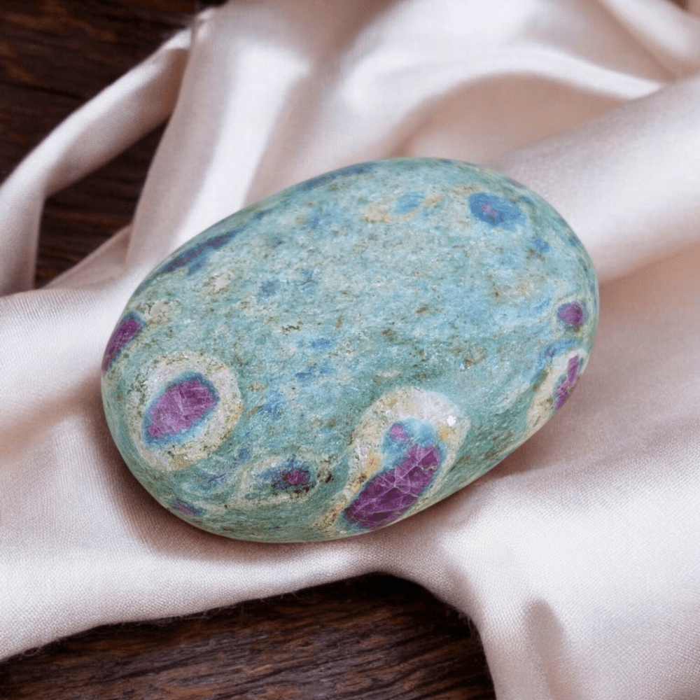 Natural Ruby glow stone for heart chakra work