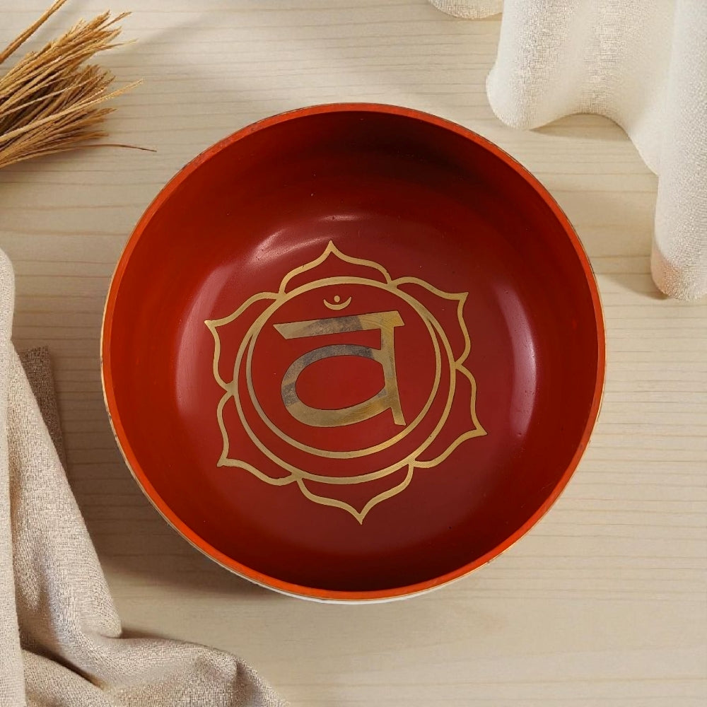 Sacral Chakra sound healing bowl for emotions and sensuality available at crystal shop near me in Barrie