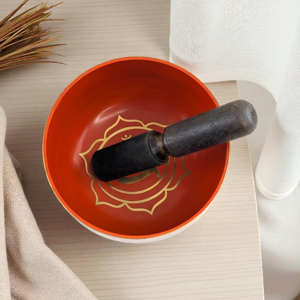 Sacral Chakra sound healing bowl for emotions and sensuality available at crystal shop near me in Barrie