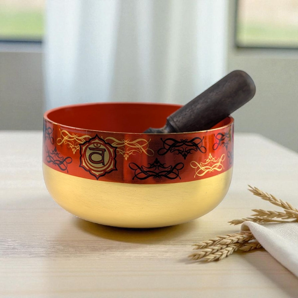 Sacral Chakra sound healing bowl for emotions and sensuality available at crystal shop near me in Barrie