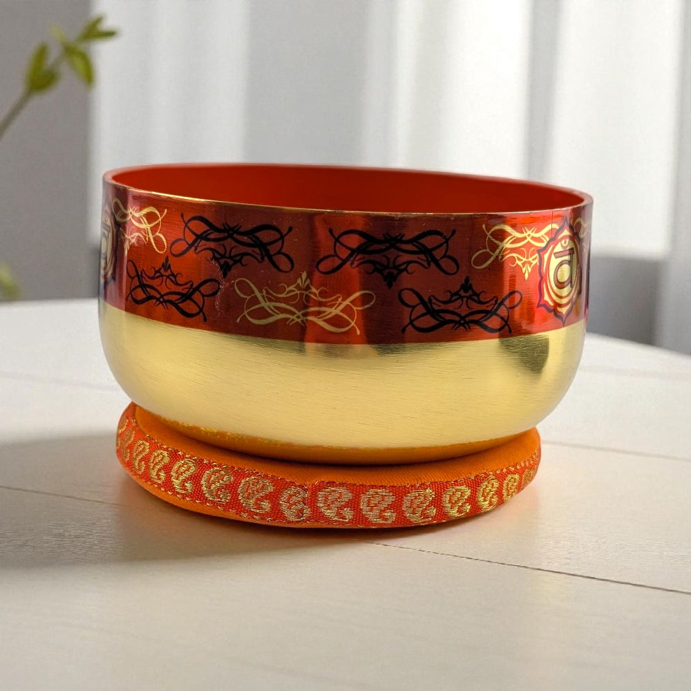 Sacral Chakra sound healing bowl for emotions and sensuality available at crystal shop near me in Barrie