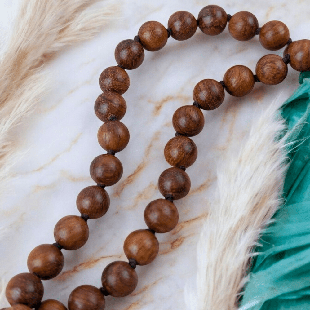 Sacred Earth Mala for heart chakra healing