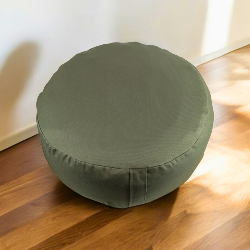 Sage Green Meditation Cushion for mindfulness practice