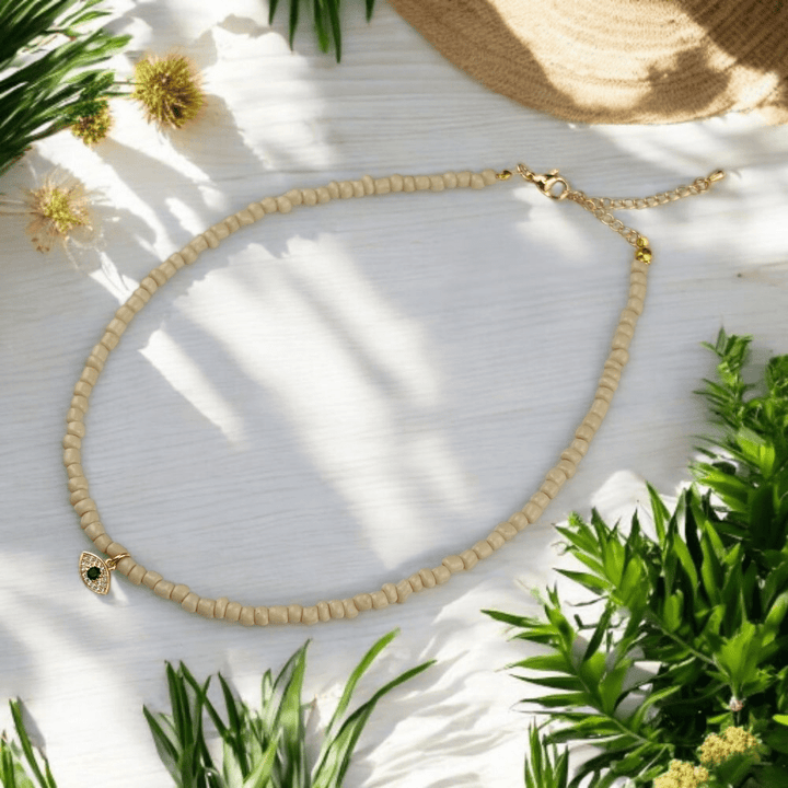 Neutral seed bead anklets and bracelets