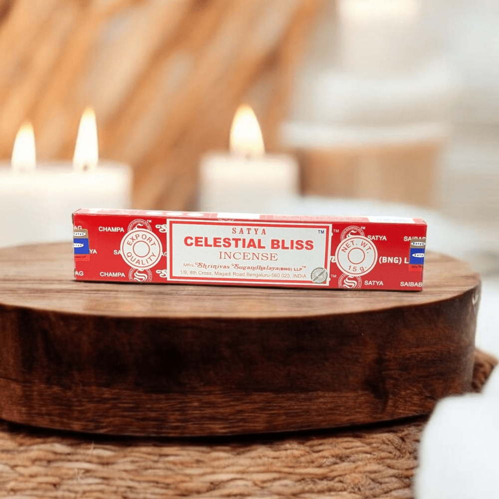 Satya Celestial Bliss Incense Sticks – Hand-Rolled in India