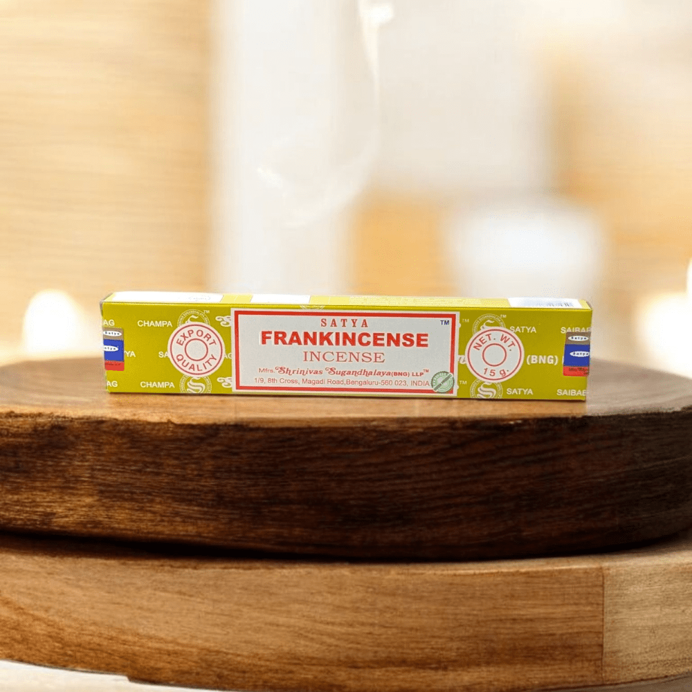 Satya Frankincense Incense Sticks – Hand-Rolled in India