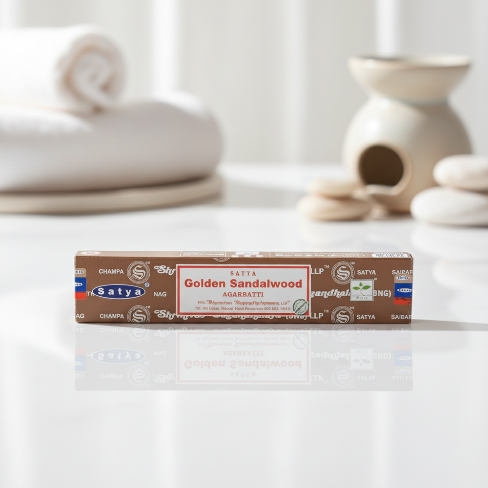 Certified Green Product – Satya Golden Sandalwood Incense