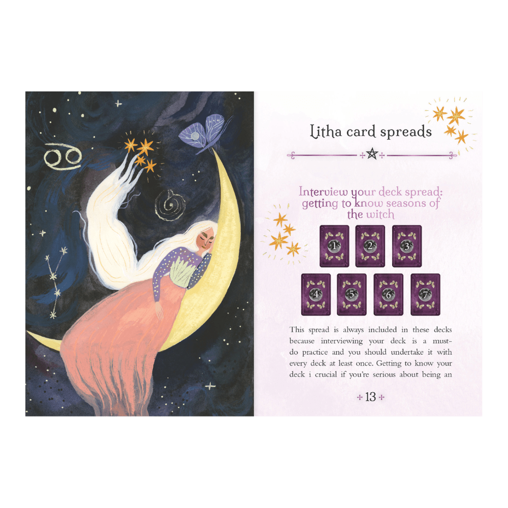 litha oracle card deck for midsummer