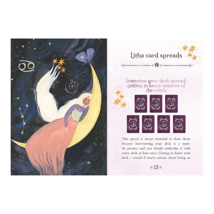 litha oracle card deck for midsummer