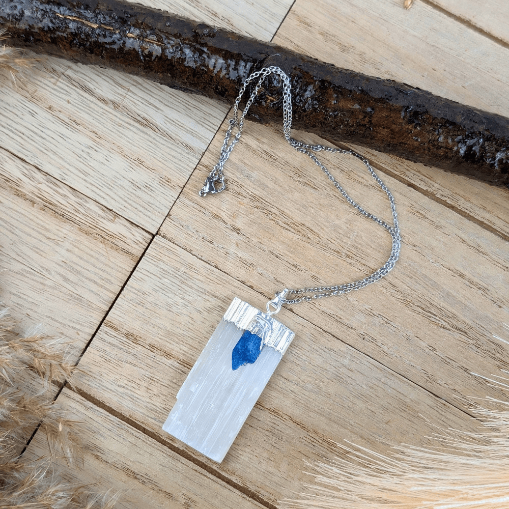 Energy Cleansing Jewelry with Selenite and Kyanite