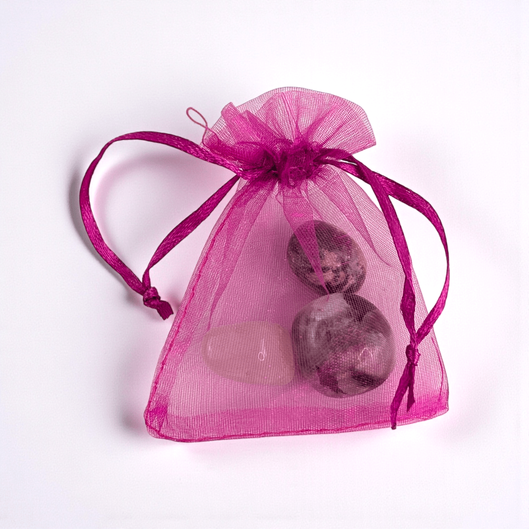 Self love crystal set for emotional healing and care available at Zen Collection Metaphysical Store in Barrie. Shop In-store or Online Now 