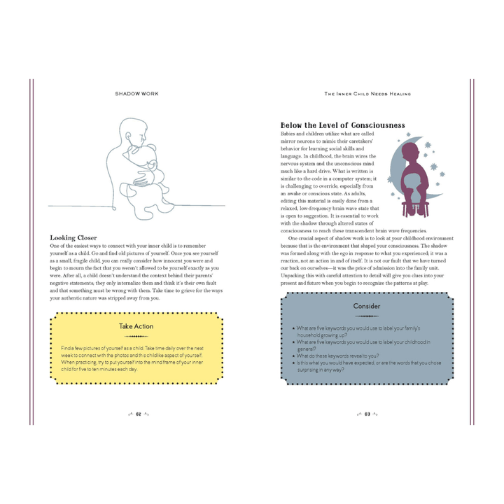 In Focus Shadow Work guide with healing exercises