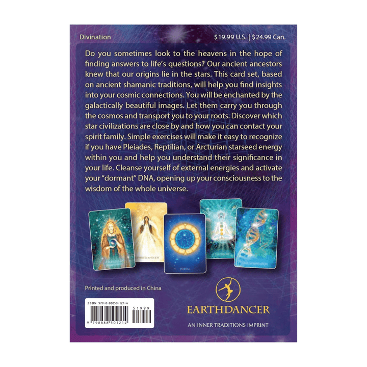 44-card oracle deck with cosmic lineage focus