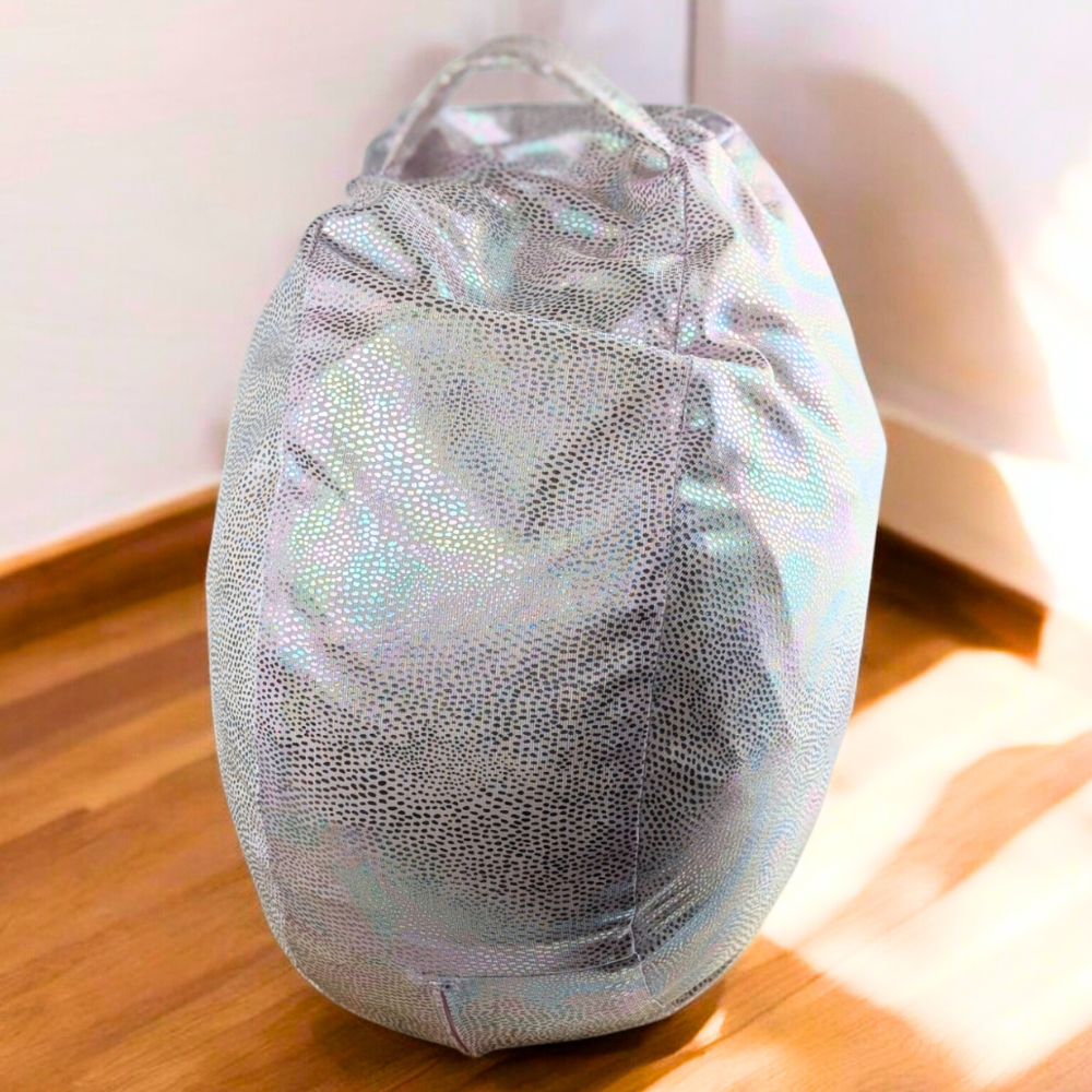 Shimmery Meditation Pillow with ergonomic design