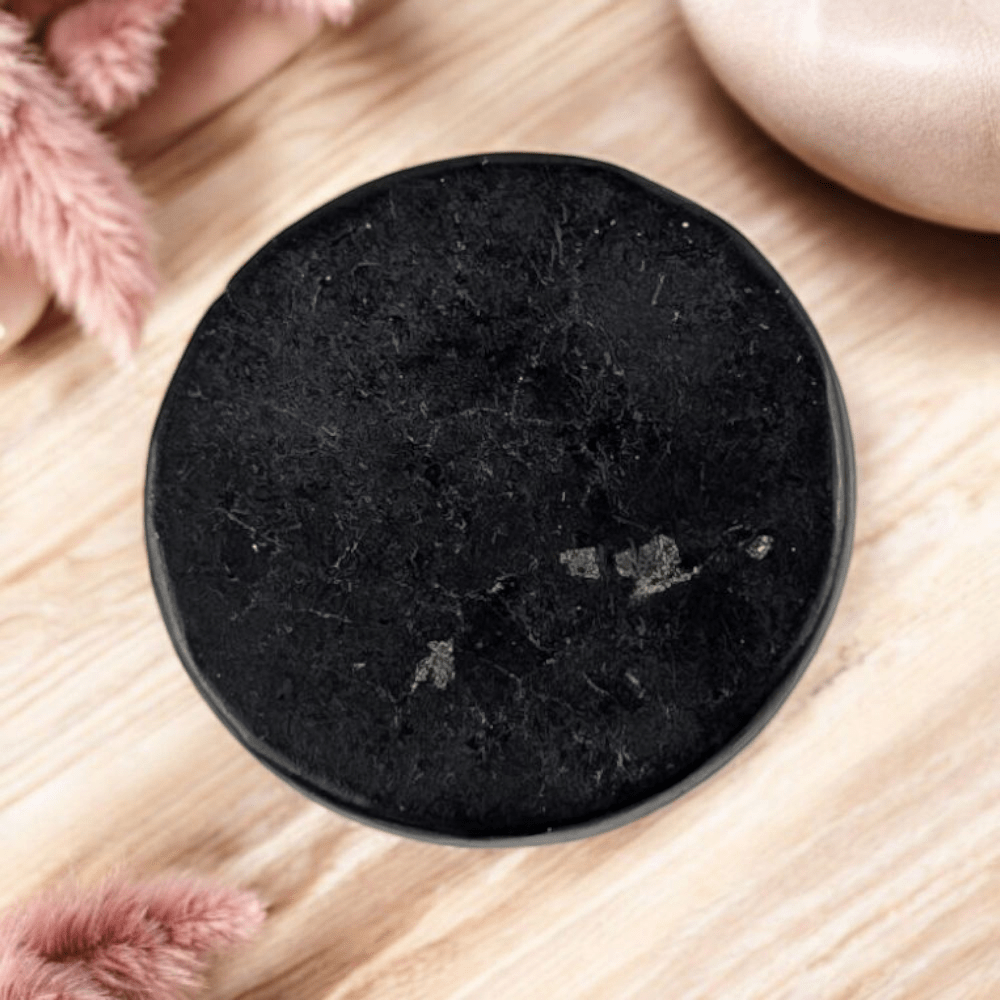 Natural Shungite sticker for tech protection