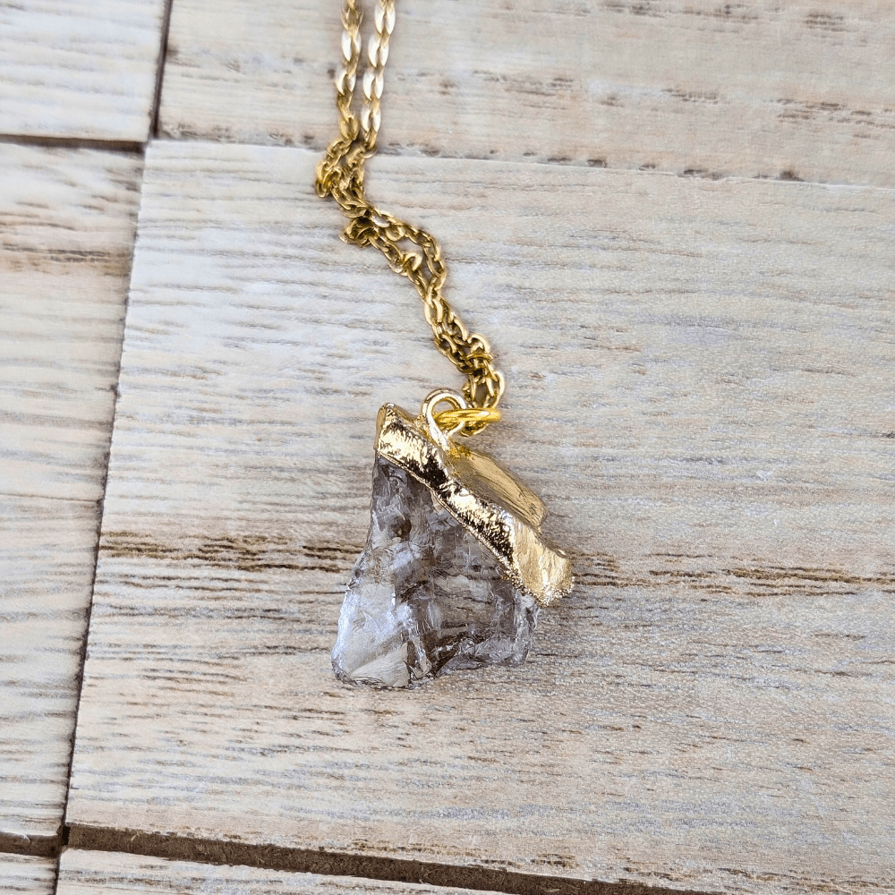 Natural Smoky Quartz Necklace