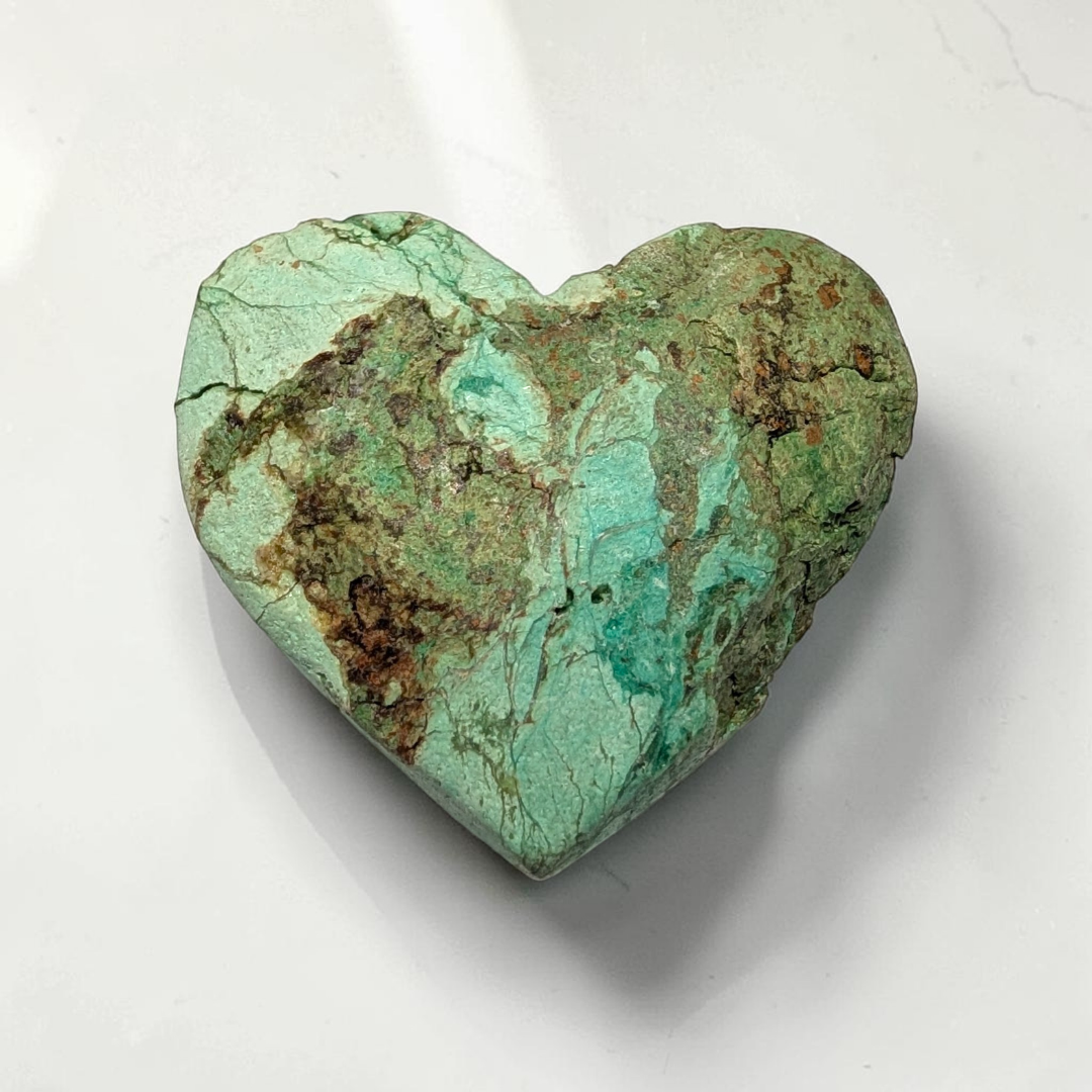 Smithsonite Ore Crystal Heart | Smithsonite Ore | Deep Nervous System Relief | Shop in-store or online now with Zen Collection Metaphysical Store Near Me Canada