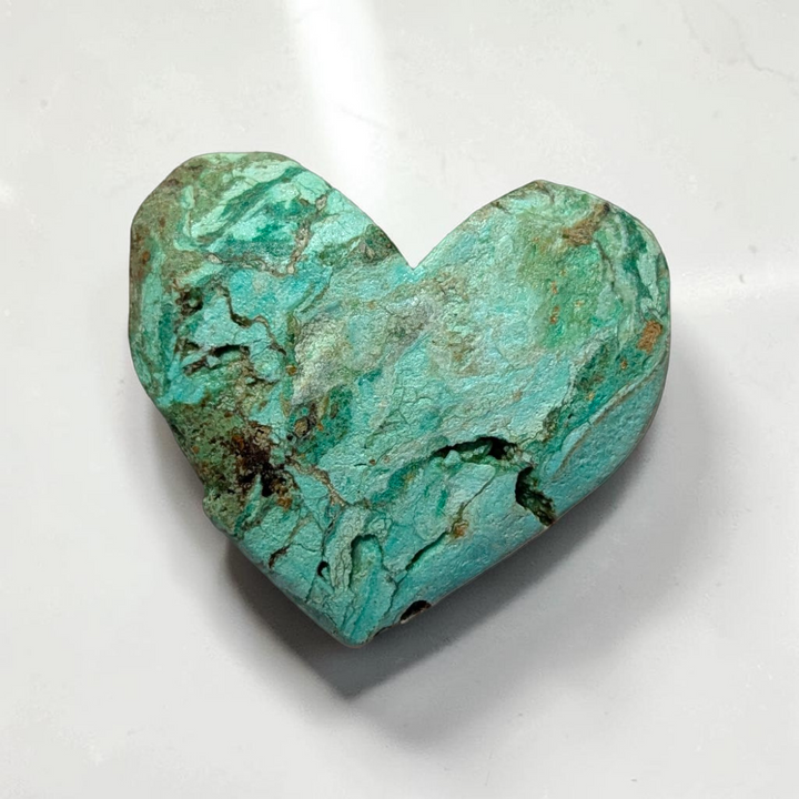 Smithsonite Ore Crystal Heart | Smithsonite Ore | Deep Nervous System Relief | Shop in-store or online now with Zen Collection Metaphysical Store Near Me Canada