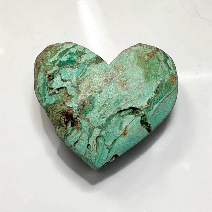 Smithsonite Ore Crystal Heart | Smithsonite Ore | Deep Nervous System Relief | Shop in-store or online now with Zen Collection Metaphysical Store Near Me Canada