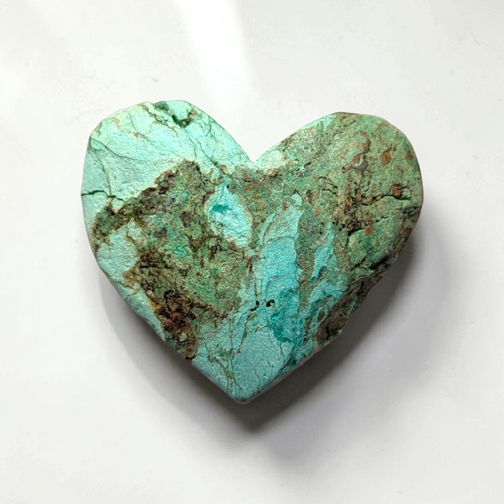 Smithsonite Ore Crystal Heart | Smithsonite Ore | Deep Nervous System Relief | Shop in-store or online now with Zen Collection Metaphysical Store Near Me Canada